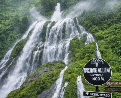 Discover Narchyang Waterfall Nepal – Untouched 300m Cascade & Cultural Village Trek on Annapurna Trail
