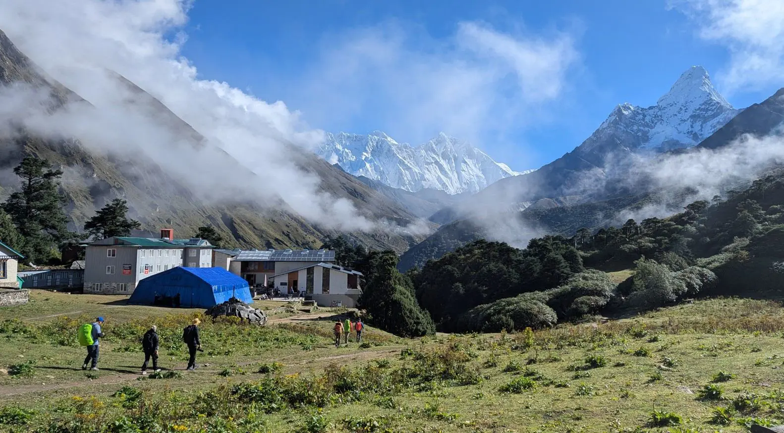 Tea Houses Around Tengboche Monastery