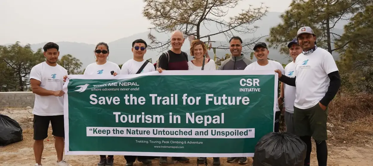 Trek Me Nepal CSR Initiative: Save the Trail for Future Tourism in Nepal