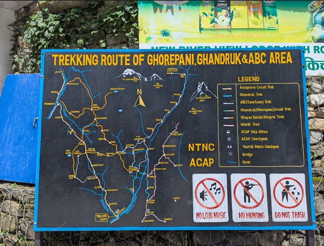 Where Is Ghandruk Village Located ?