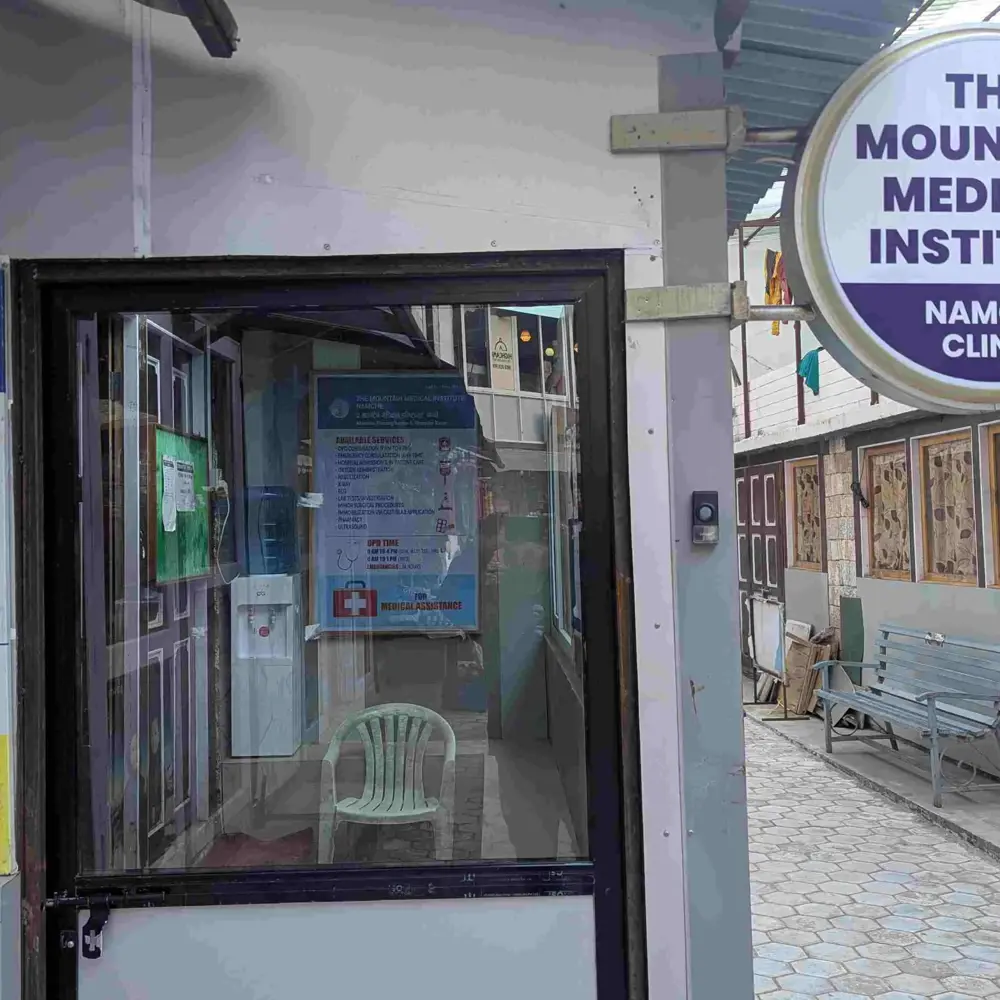 Namche Clinic at Namche Bazaar