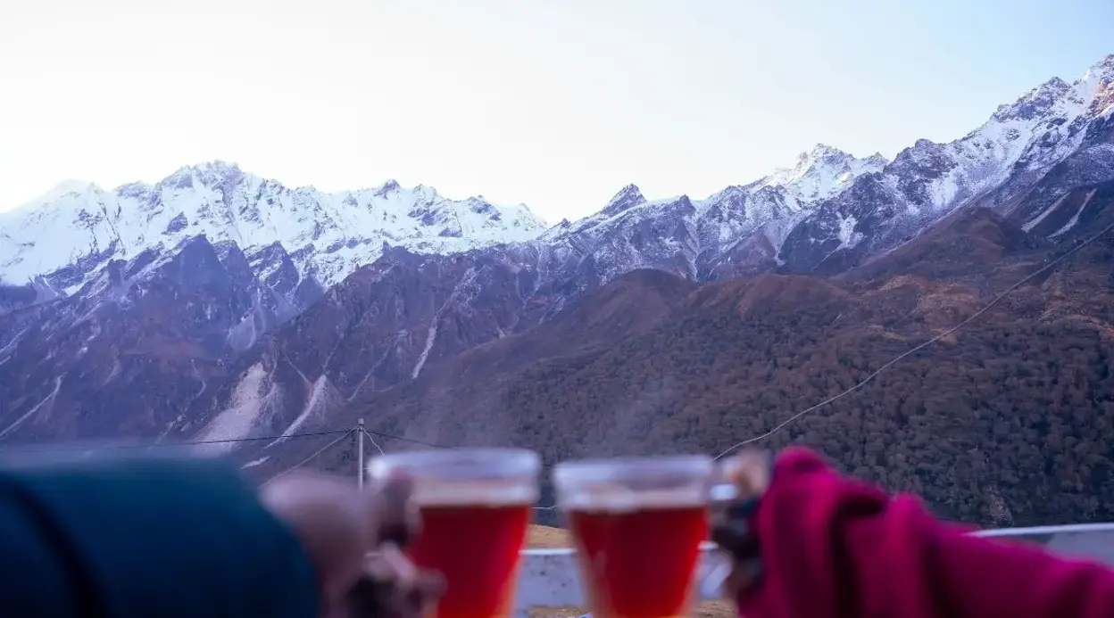 Everest Base Camp Mountain Flight Helicopter Tour with Breakfast at Hotel Everest View