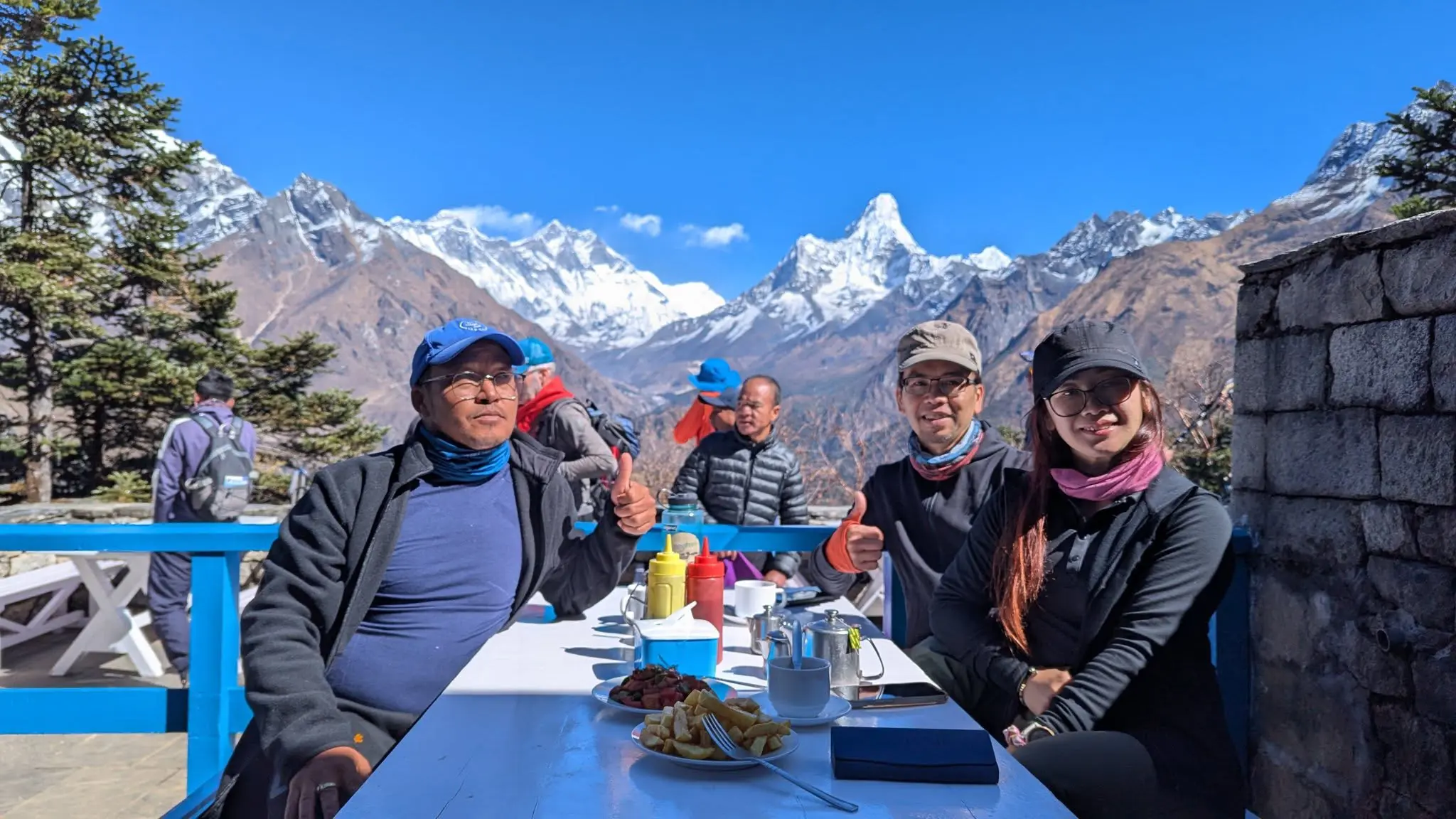 Hotel everest view breakfast