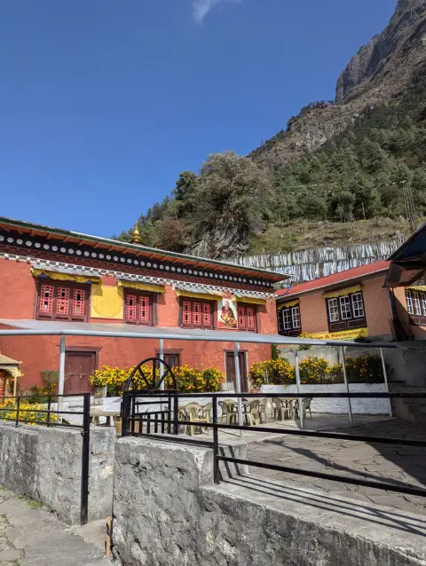 Monastery in Phakding